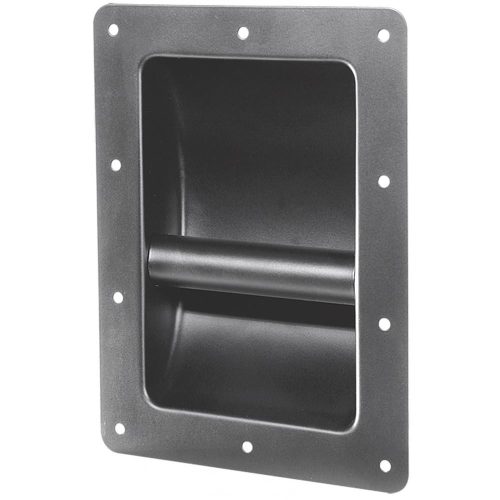 SOMOGYI SAL HT 203 süllyesztett fogantyú hangfalhoz, fém, 220 x 163 x 60 mm