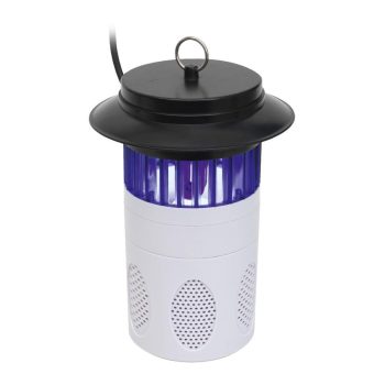   SOMOGYI Home IKF 40 ventilátoros beltéri rovarcsapda, 40 m2 hatókörzet, UV-A fény, rovargyűjtő kosár, 1 x 7 W fényforrás