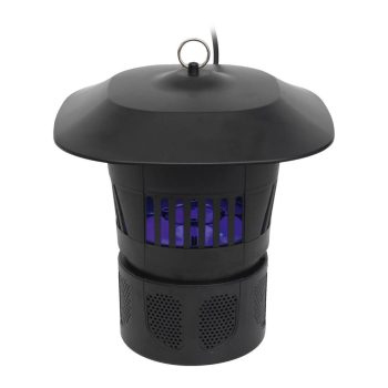   SOMOGYI Home IKF 50 ventilátoros beltéri rovarcsapda, 50 m2 hatókörzet, UV-A fény, rovargyűjtő kosár, 1 x 7 W fényforrás