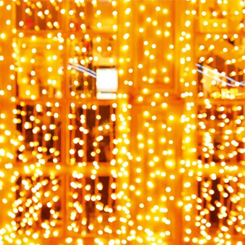 SOMOGYI DOT LED-es fényfüggöny, 2x2m, melegfehér