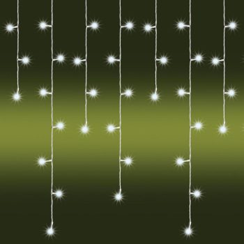   SOMOGYI LED-es jégcsap fényfüggöny, 8 programos, 3 m, IP44, 230V