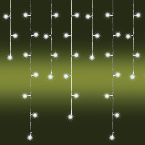 SOMOGYI LED-es jégcsap fényfüggöny, 8 programos, 3 m, IP44, 230V