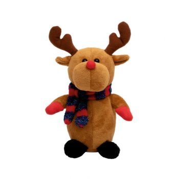   SOMOGYI Home KDD 20 plüs hangutánzó rénszarvas, beltéri kivitel, a rénszarvas rögzíti, majd visszamondja az elhangzottakat, közben fel-le mozog