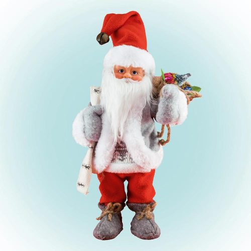 SOMOGYI Home KDD 32 táncoló, zenélő mikulás, 30 cm magas