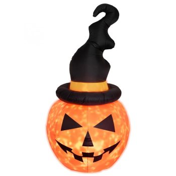   SOMOGYI Home KD 180 T felfújható halloween tök, 183 cm, belső LED projektorral, beépített ventilátor, kül- és beltéri