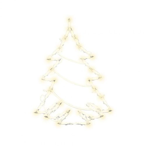 SOMOGYI Home KID 502 világító fenyő ablakdísz, 41cm, 230V