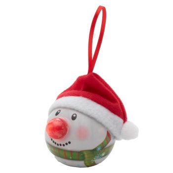   SOMOGYI Home KID 65 hóember gömb, 1 db LED, piros, villogó