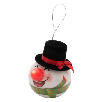   SOMOGYI Home KID 66 hóember gömb, 1 db LED, piros, villogó