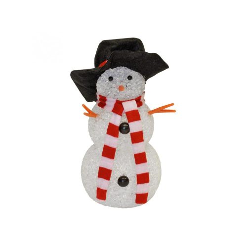 SOMOGYI Home KKD 107 LED-es dekorációs lámpa, hóember, EVA alapanyag, 1 db LED, színváltó