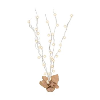   SOMOGYI Home KLB 120/WH világító ágak,  40 db LED, 120 cm ágak, fehér színű, ismétlődő időzítés, beltéri