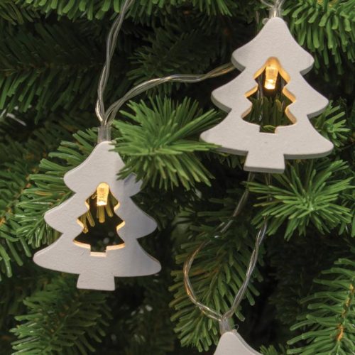 SOMOGYI LED-es izzósor, fa fenyő, 3,8m, 3V