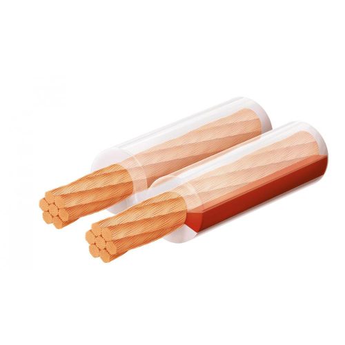 SOMOGYI SAL KL 2,5T hangszóróvezeték, átlátszó, 2 x 2,5 mm2, 0,1 mm elemi szál, 50 m/ tekercs