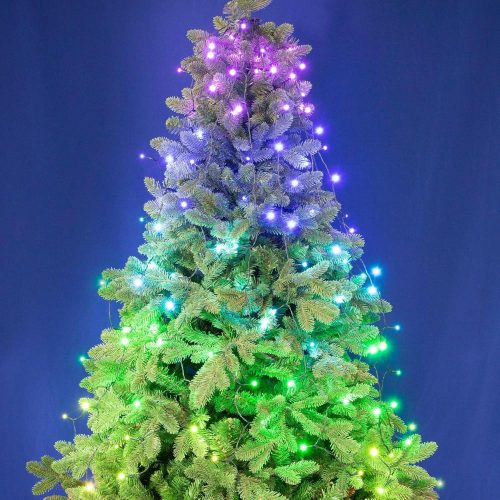 SOMOGYI iSparkle LEDS144C-APP LED-es fényfüzérköteg, 144 db RGB LED, applikációval vezérelhető, smart, kül- és beltéri kivitel