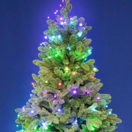 SOMOGYI iSparkle LEDS198V LED-es fényfüzér, 19,7 m / 198 db RGB LED, applikációval vezérelhető, smart, kül- és beltéri kivitel