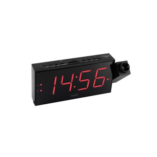 SOMOGYI Home LTCP 01 digitális, LED ébresztőóra projektorral, 24 órás folyamatos időkivetítés, háromféle fényerősség, elemes vagy hálózati tápellátás