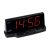 SOMOGYI Home LTC 02 digitális LED ébresztőóra, 46 mm magas időkijelzés, állítható fényerő, ébresztés sípolással, szundifunkcióval, elemes vagy hálózati tápellátás