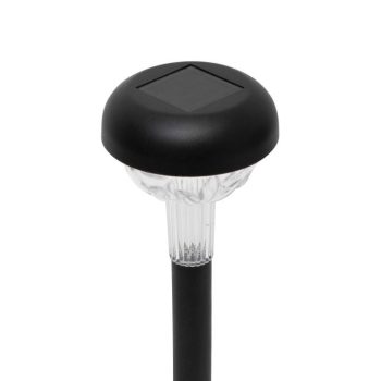   SOMOGYI Home MX761 napelemes kerti lámpa, 1 db színváltó LED, akkumulátor, leszúrható, műgyanta, 15db-os display