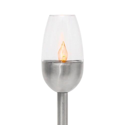 SOMOGYI Home MX816 napelemes kerti lámpa, 12db-os display, műanyag, 1 db melegfehér LED, kültéri, beltéri