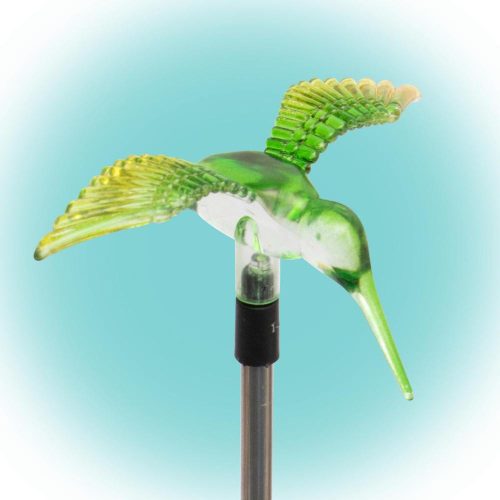 SOMOGYI Home MX 618K napelemes kerti dekoráció, 1 db LED, automatikus, 8 óra üzemidő, kolibri