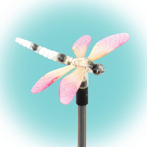 SOMOGYI Home MX 618S napelemes kerti dekoráció, 1 db LED, automatikus, 8 óra üzemidő, szitakötő