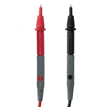   SOMOGYI Home MZ 2M mérőzsinór PVC szigeteléssel, kombinált tapintócsúcsok, ~120 mm markolat, 600VCATII/600VCATIII, 10 A max. Terhelhetőség
