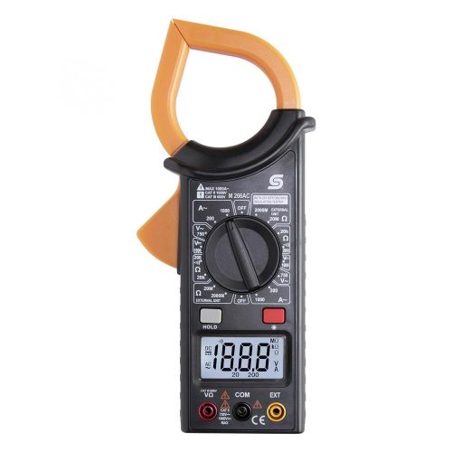 SOMOGYI Home M 266AC AC lakatfogó, egyenfeszültség, váltófeszültség, váltóáram, ellenállás mérése