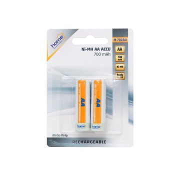   SOMOGYI Home M 702AA tölthető akkumulátor, NiMH, AA, 700 mAh, 2 db