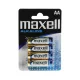 SOMOGYI Maxell LR6 AA elem, alkáli, ceruza, 1,5V, 4 db/csomag