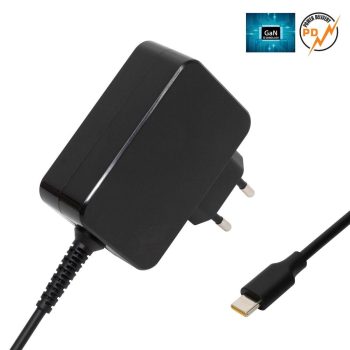   SOMOGYI Home NBC 65W univerzális notebook USB-C gyorstöltő, maximális terhelhetőség 65 Watt,  GaN technológia, hagyományos és PD eszközökhöz