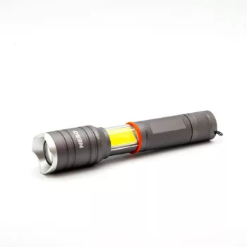   SOMOGYI NEBO NEB-6746-G TAC SLYDE zseblámpa, 300 lumen, zoom, alumínium burkolat, IPX4, 5 féle üzemmód, elemes működés