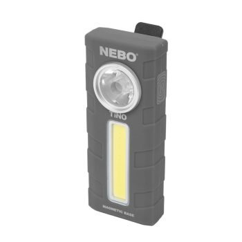   SOMOGYI NEBO NEB-6809-G Tino, 300 lm - 250 lm, zseblámpa, övcsipesz, mágneses