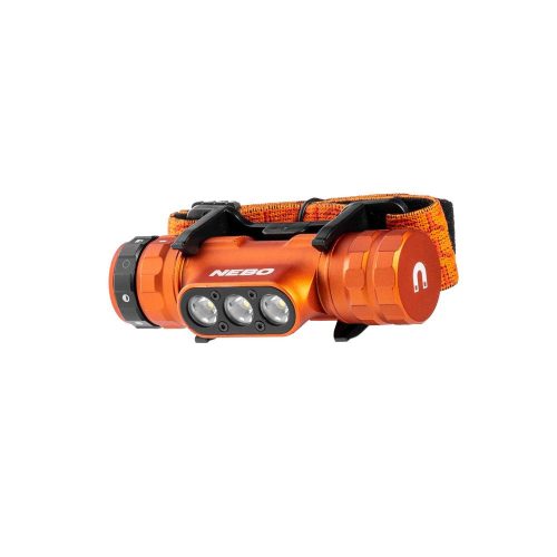SOMOGYI NEBO NEB-HLP-1006-G Master Series HL1000 fejlámpa, 1000 lm - 30 lm, 138 m, 5 funkció, IP67, mágneses, USB-C