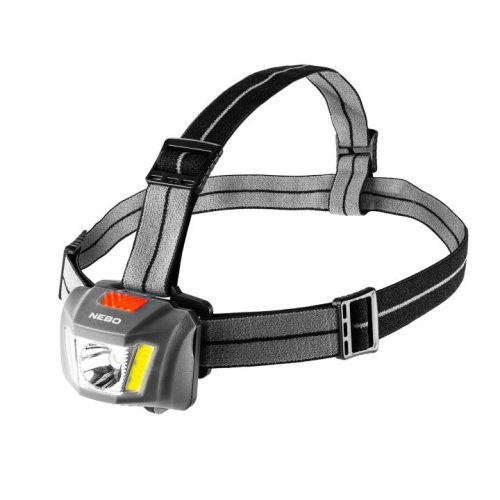 SOMOGYI NEBO NEB-HLP-1011-G EINSTEIN 250 fejlámpa, 250 lm - 30 lm, 106 m, 7 funkció, IP44, 3 x AAA elem