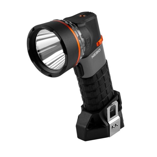 SOMOGYI NEBO NEB-SPT-1000-G Luxtreme SL75 keresőlámpa, 780 lm, 1200 m, 3 funkció, IP67, 9000 mAh, 1/4 tripodra szerelhető, övcsipesz, mágneses"