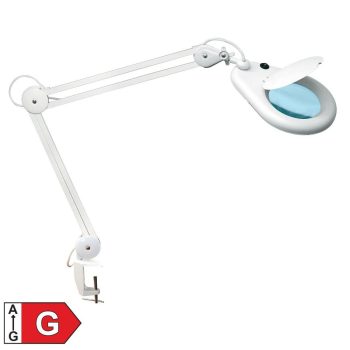   SOMOGYI Home NKL 01 nagyítós lámpa, 22 W, asztallapra szerelhető, 900 lm, 3 vagy 5 dioptria nagyítás