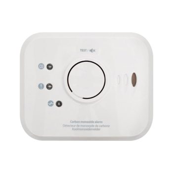   SOMOGYI FireAngel NM-CO-10X-INT szén-monoxid vészjelző, beépített, nem cserélhető lítium elem, 10 év várható üzemidő, W2-modulal hálózatba kapcsolható, fehér