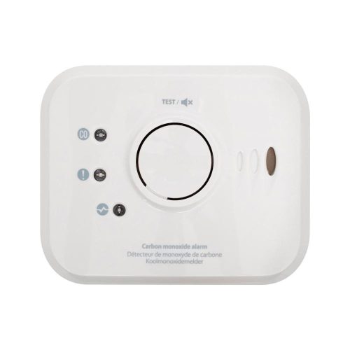 SOMOGYI FireAngel NM-CO-10X-INT szén-monoxid vészjelző, beépített, nem cserélhető lítium elem, 10 év várható üzemidő, W2-modulal hálózatba kapcsolható, fehér