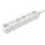 SOMOGYI Home NV 18-3/WH/1,5 hálózati elosztó, 3 m, H05VV-F 3G1,5 mm2 kábel, IP 20 kivitel, 4 védőérintkezős és 4 euro aljzat, max. 3500W, fehér