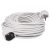 SOMOGYI Home NV 2-5/WH/1,5 hosszabító, 5 m, H05VV-F 3G1,5 mm2 kábel, IP 20 kivitel, 250V~/16A/3680W, pipa alakú dugó és egyenes lengő aljzat, fehér színű