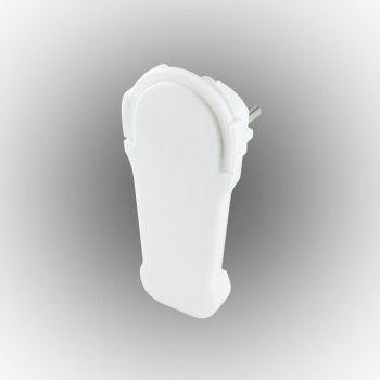   SOMOGYI Home NV FP 2 földelt csatlakozódugó, IP20 kivitel, extra lapos, max.3680W, fehér