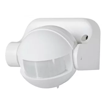  SOMOGYI Home PIR 04/WH fali mozgásérzékelő, passzív infravörös (PIR) szenzor, 180°, 12 m, 1200 W