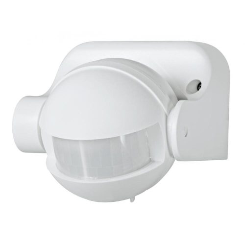 SOMOGYI Home PIR 04/WH fali mozgásérzékelő, passzív infravörös (PIR) szenzor, 180°, 12 m, 1200 W