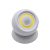 SOMOGYI Home PNL 5 LED mozgásérzékelős lámpa, 2 W COB LED, forgatható, melegfehér, mágneses, 3 üzemmód