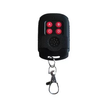   SOMOGYI Home RC-OPEN4/P univerzális kapunyító, fixkódos, műanyag ház, kapuk vezérlésére, 433 MHz-es rendszerekhez, 4 programozható gomb