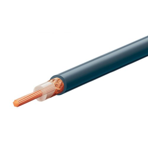 SOMOGYI Home RG 58 koax kábel, 50 Ohm, PVC és PE szigetelés, 19 réz ér, 96 szál rézharisnya, 100m, fekete