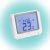 SOMOGYI SALUS RT520 vezetékes szobatermosztát, Opentherm csatlakozó, kontaktus kimenet, LCD, PIN kód, szerviz figyelmeztető, 5 - 32,5 °C