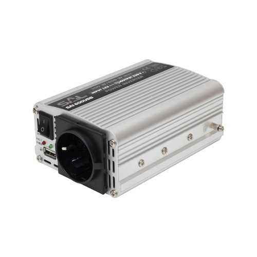 SOMOGYI SAL SAI 600USB feszültségátalakító, 300 W, inverter, 500 mA USB töltő, gyermekzár