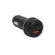 SOMOGYI SAL SAU34AC autós USB töltő, 2in1, USB-A, USB-C, gyorstöltő, dupla töltő