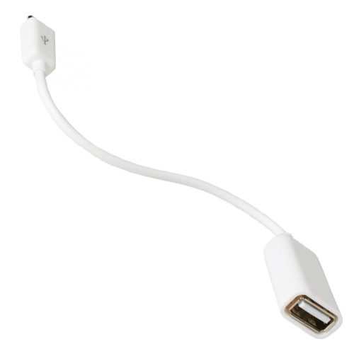 SOMOGYI Home SA 044 microUSB OTG kábel, USB-A aljzat, microUSB-B dugó, 2,1A, 16cm, 480 Mbps