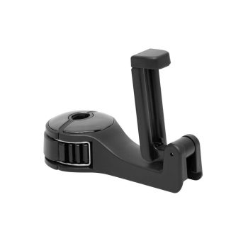   SOMOGYI SAL SA 062 autós telefontartó, 2in1, mobiltartó, csomagakasztó, fejtámla rúd rögzítés, 10 - 16 mm, 4 - 10 kg terhelés